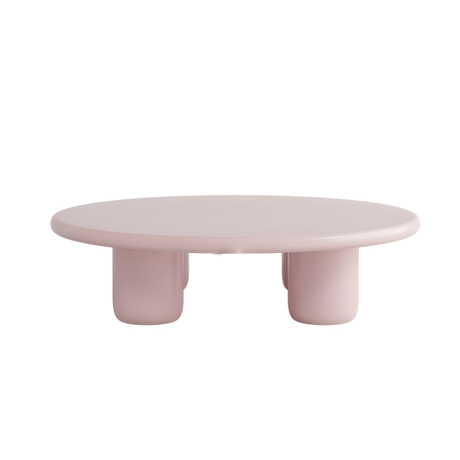Scandinavian 4 Legs Coffee Table Round 1 Single Cocktail Table thumbnail 9