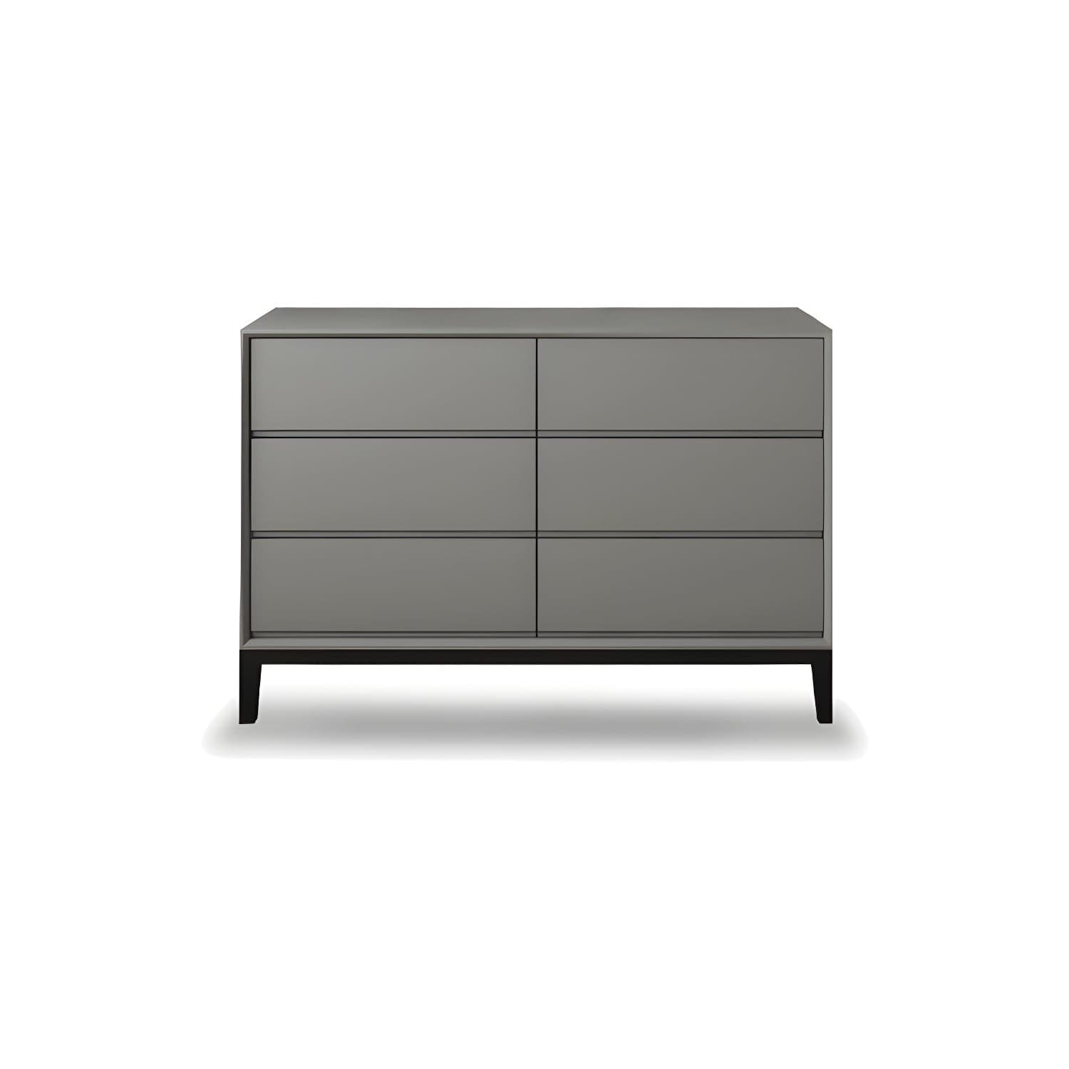Pine Wood Modern Dresser with Soft Close Drawers - Compact and Stylish Bedroom Storage Solution thumbnail 3