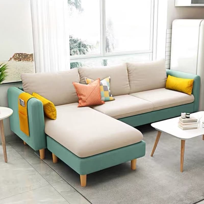 Modern L-Shape Reversible Sofa Recliner with Pine Frame and Storage thumbnail 16