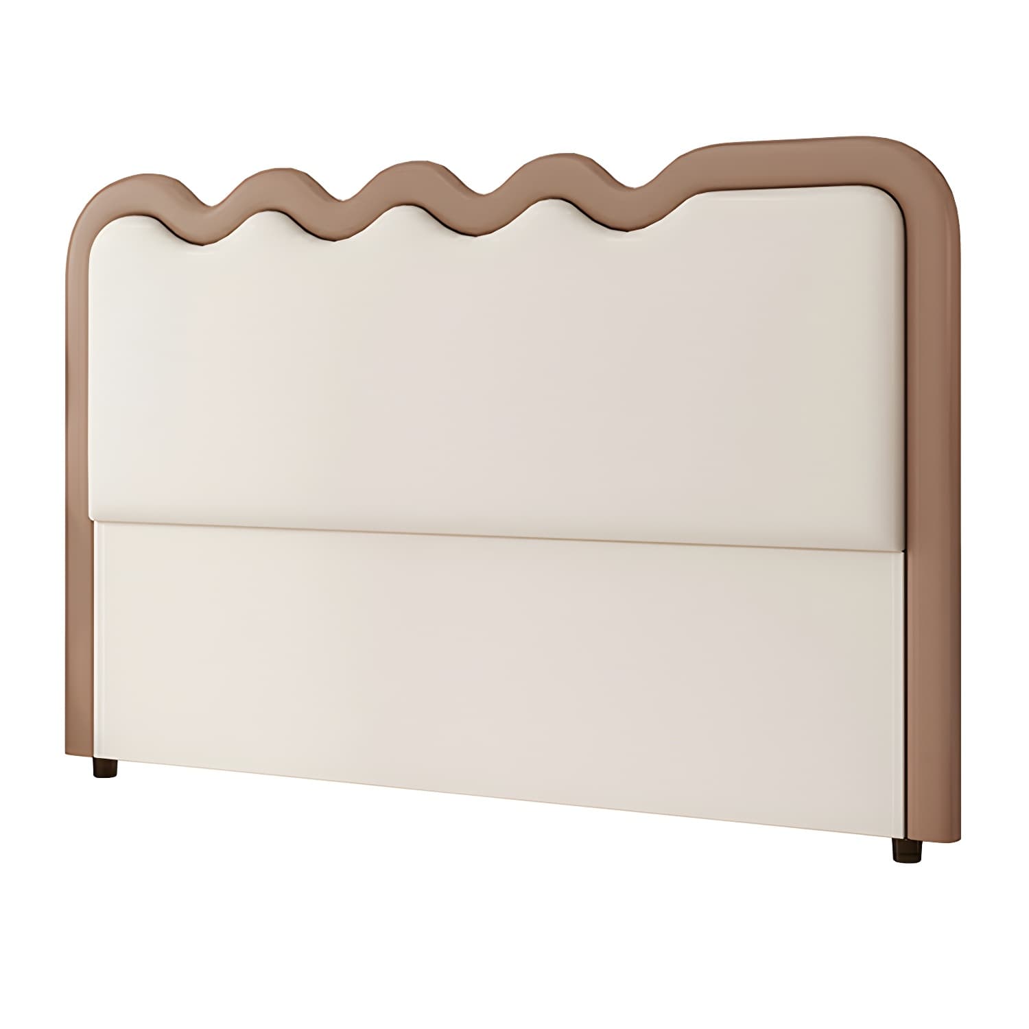 Modern Upholstered Panel Headboard with Leather Upholstery and Rectangular Shape thumbnail 14