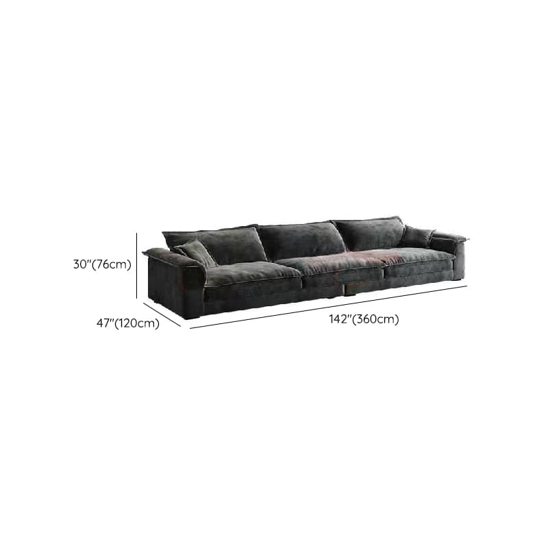 Pine Horizontal/Left Hand Facing Straight/L-Shape Sofa/Sofa Chaise with Concealed Support Living Room thumbnail 22