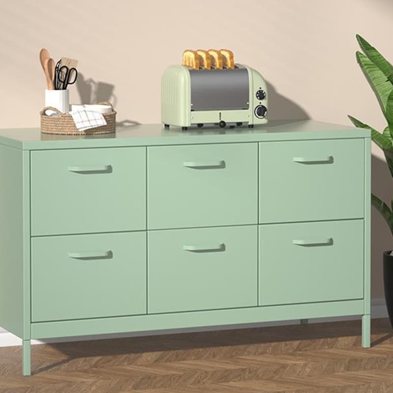 Free Standing Metal Waterproof Accent Chest with 6 Drawers/4 Drawers/9 Drawers Living Room thumbnail 18