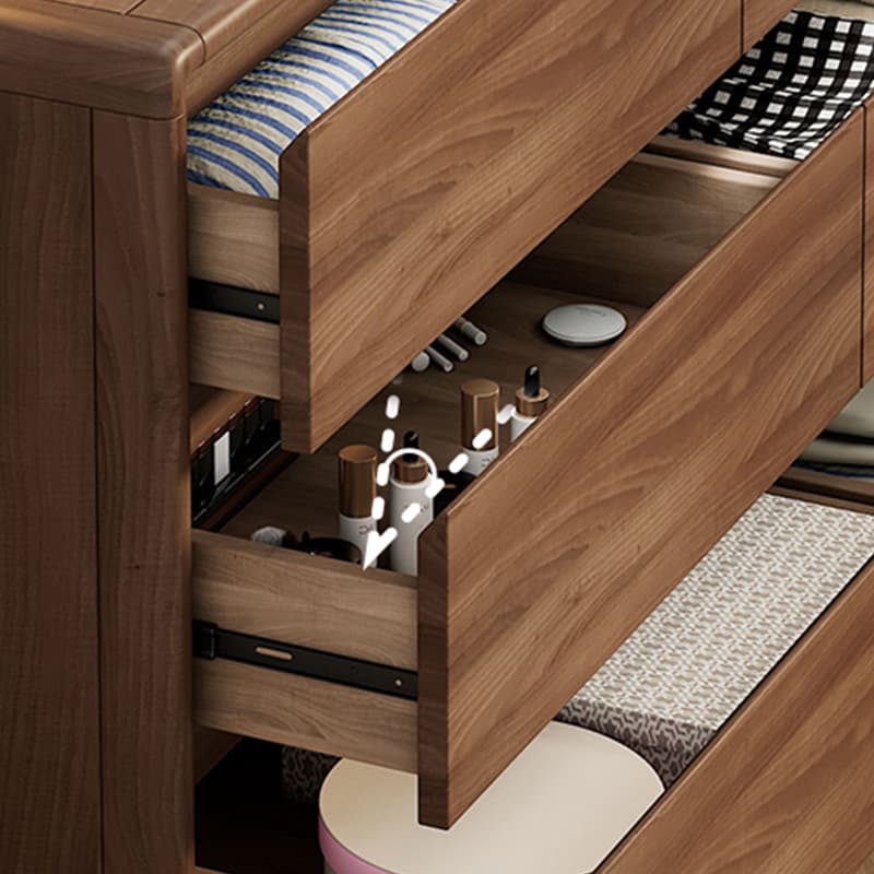 15.7'' Width 4-Drawer Modern Wood Dresser without Handles or Accents Needing Full Assembly - image 5