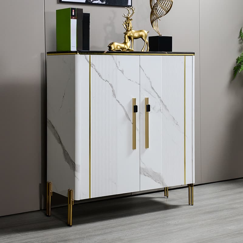 Luxurious Unattached Accent Cabinet with Moisture-proof Reclaimed Wood thumbnail 2