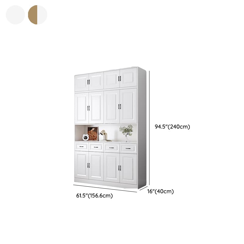 Wood Contemporary Storage Cabinet Buffet Sideboard with Drawers for Home Use thumbnail 23