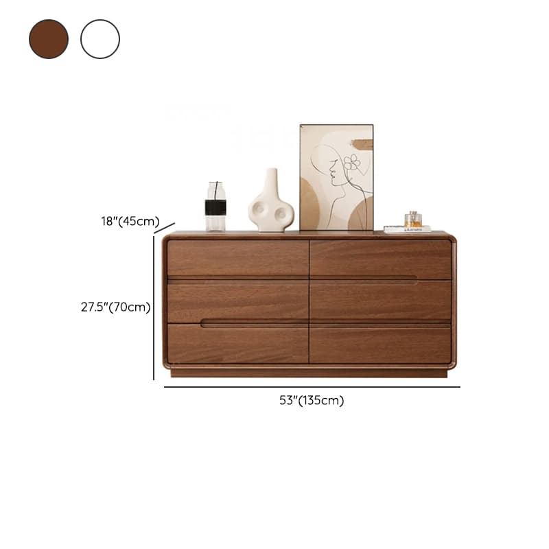 Trendy Raw Wood Horizontal/Vertical Bachelor Chest with 5 Drawers/4 Drawers/6 Drawers thumbnail 17