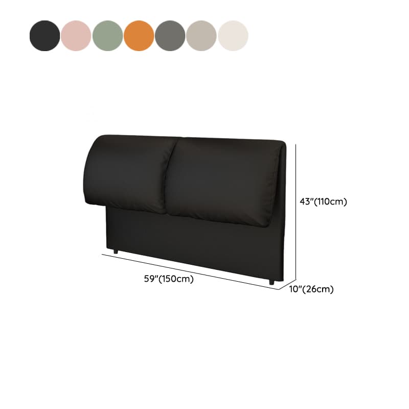 Simple Free-standing Standard King(76"W x 80"L)/Queen(60"W x 80"L)/Full(54"W x 75"L) Panel No Distressing With Legs in Wood/ Upholstery and Sponge thumbnail 13