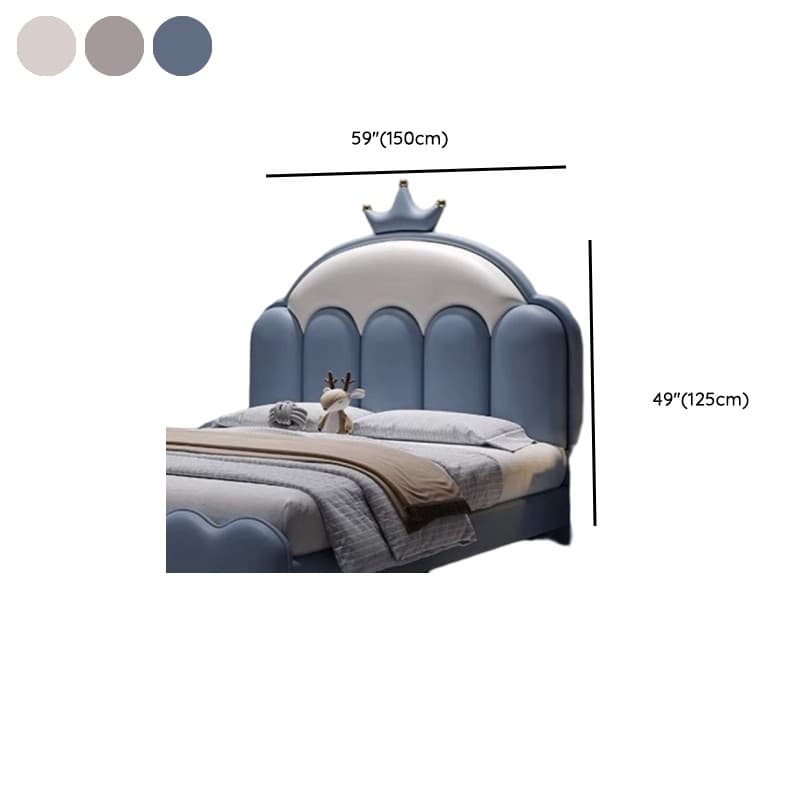Modern Free-standing Standard King(76"W x 80"L)/Queen(60"W x 80"L)/Full(54"W x 75"L) Arched/Portman/Camelback Panel No Distressing With Legs in Wood thumbnail 16
