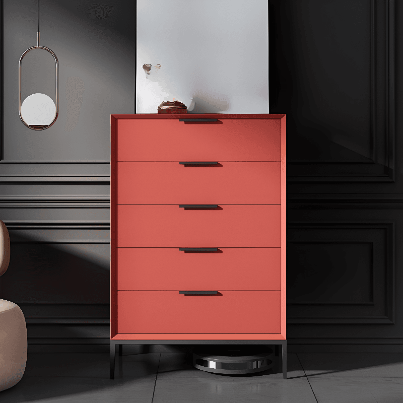 Modern Solid+Engineered Wood 5 Tiers/3 Tiers/4 Tiers Double Dresser/Semainier/Bachelor Chest thumbnail 8