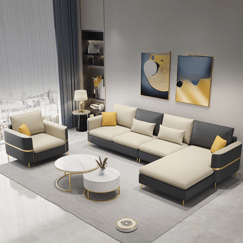 5-seater/1-seater L-Shape/Straight Right/Horizontal Sofa Recliner/Sofa Couch thumbnail 3