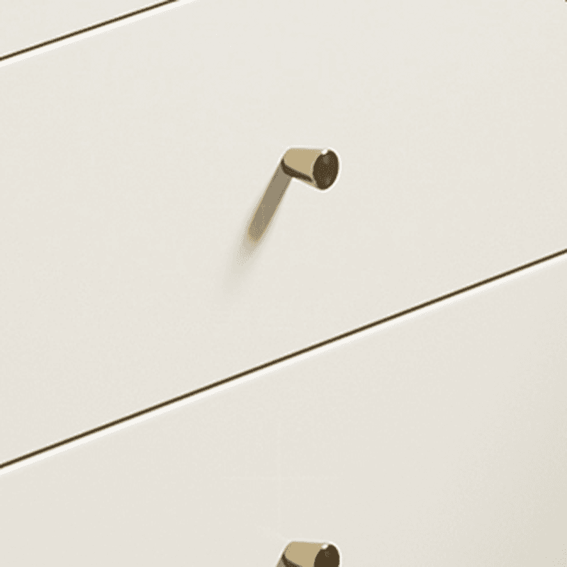 Chalk Casual Raw Wood Console Dresser/Bachelor Chest with Shelves, 8 Drawers/4 Drawers, Vertical Orientation thumbnail 4