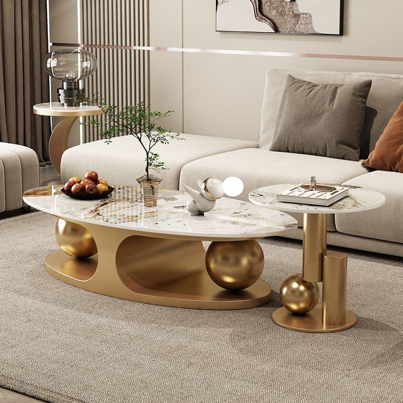 Nested Oblong Coffee Table Ideal for Small Spaces thumbnail 3