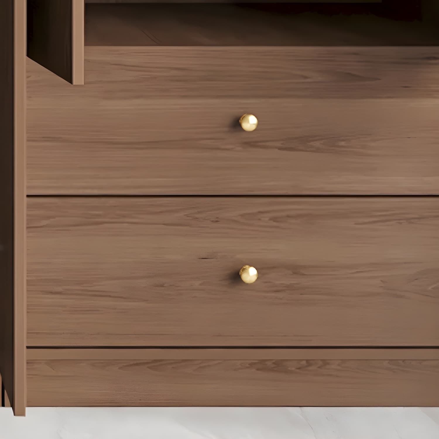 Wood Grain Design Armoires & Wardrobes with Soft Close Door and Storage Space thumbnail 8