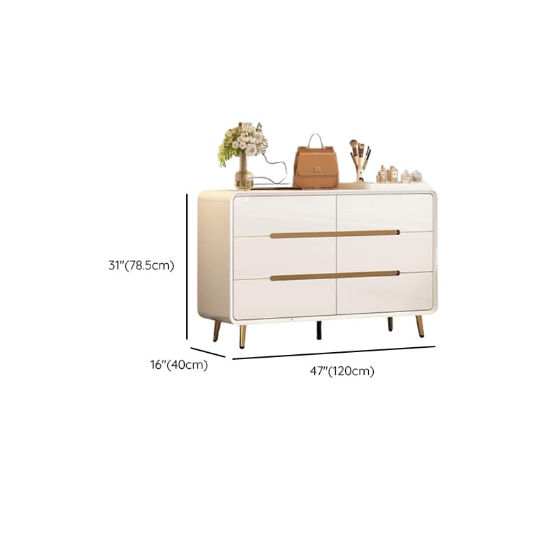 Modish Chalk Timber Horizontal/Vertical Console Dresser/Bachelor Chest/Wardrobe Chest with 6 Drawers/7 Drawers/3 Drawers thumbnail 20