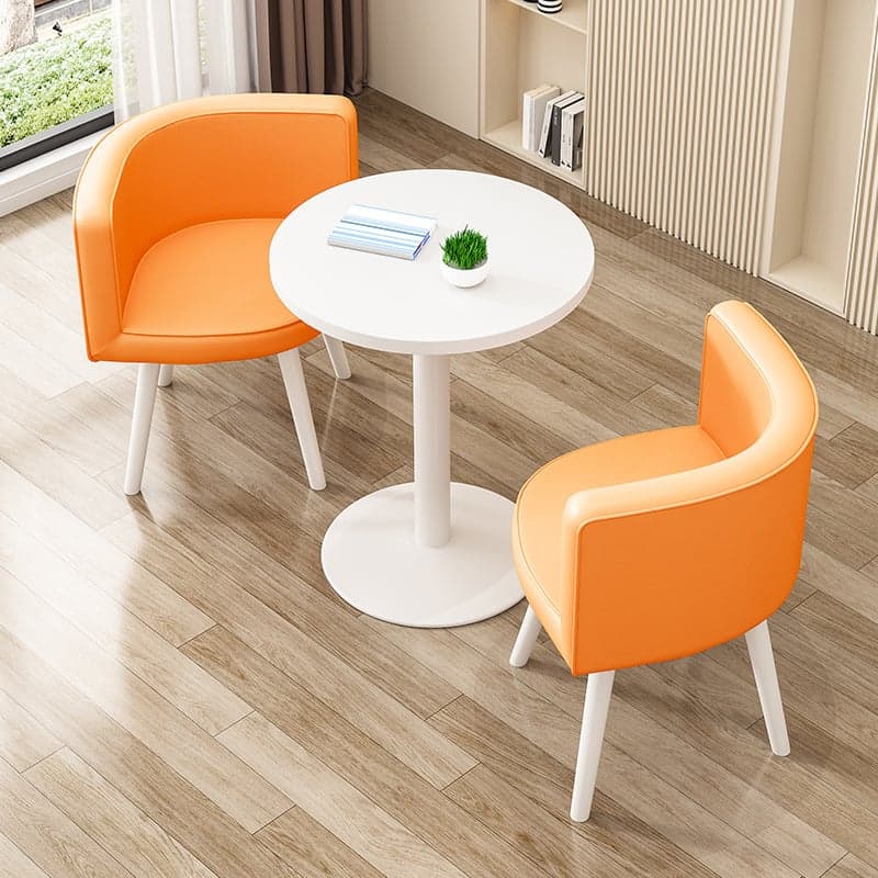 Modern Simple Style Recycled Wood Dining Table Set for 2 thumbnail 11