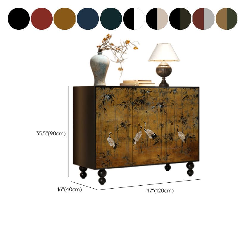 Trendy Rectangle Standalone Accent Cabinet in Ink with Manufactured Wood and Cabinet Knobs thumbnail 18