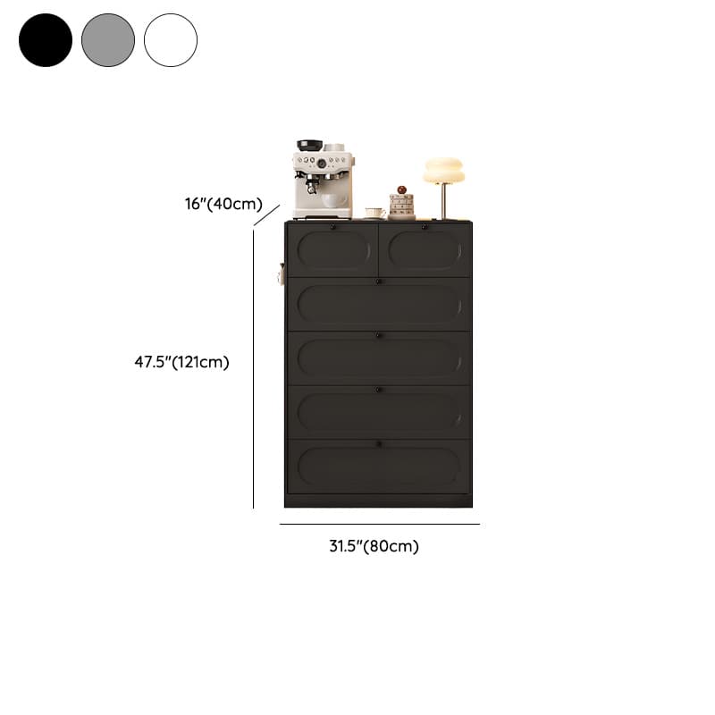 Simplistic Steel Lingerie Chest in Vertical Orientation thumbnail 23