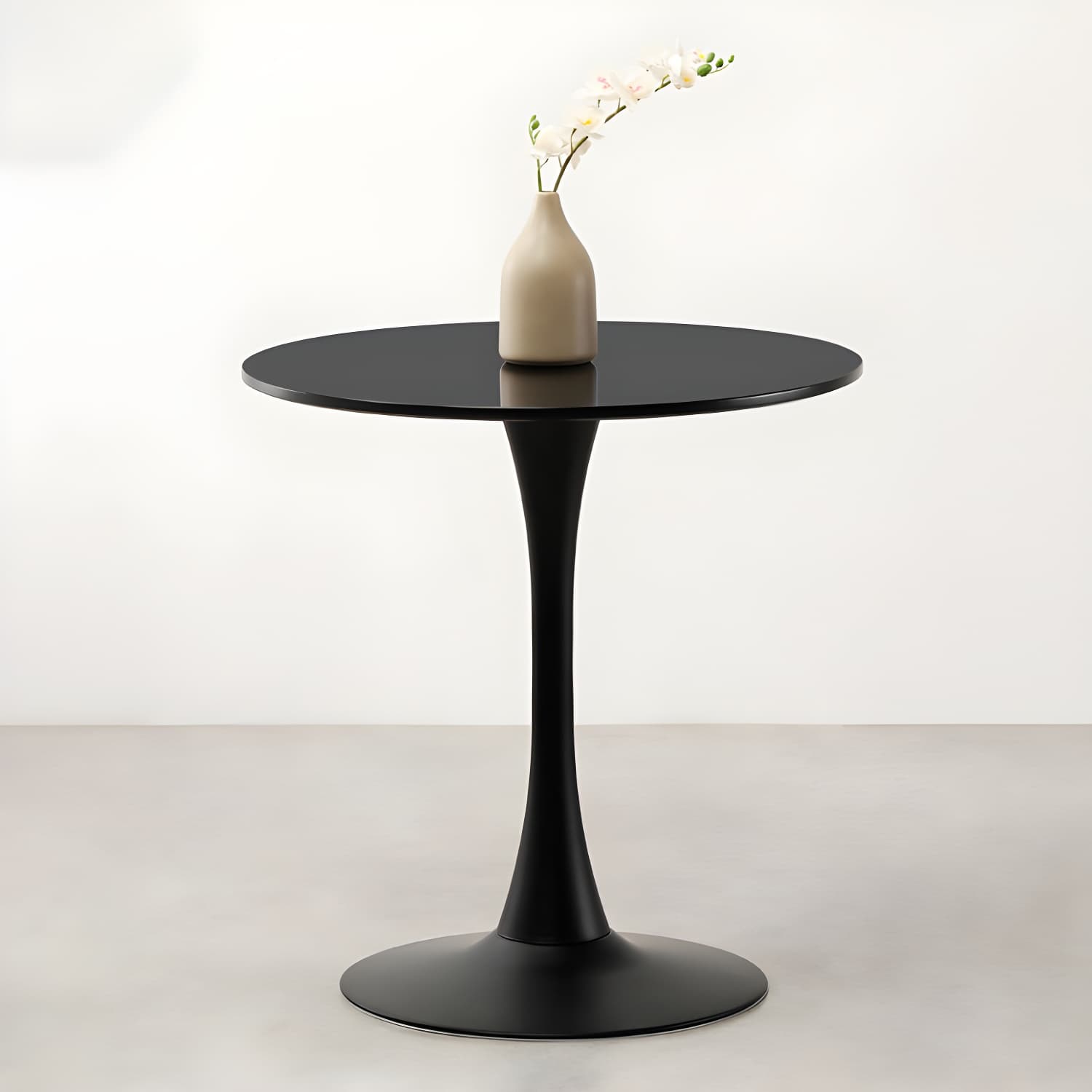 Tulip Dining Table Round Dining Table for Kitchen Dining Room thumbnail 1