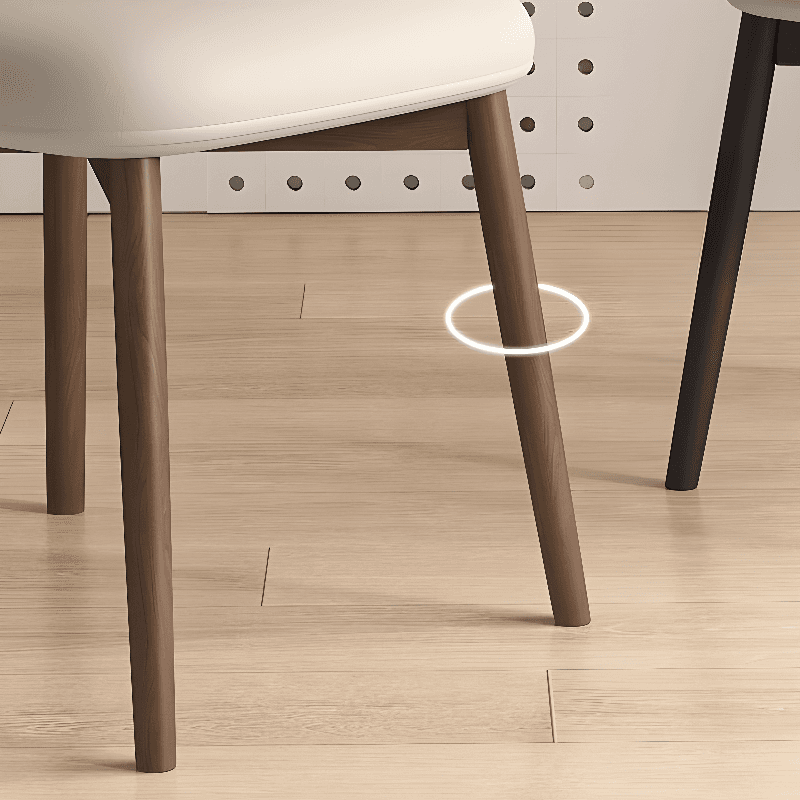 Dining Room Sturdy Outlined Side Chair for Comfortable Seating thumbnail 9