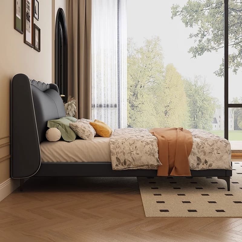 Solid Color Storage Bed/Platform Bed with 2 Drawers in Pine Wood for Living Room thumbnail 4