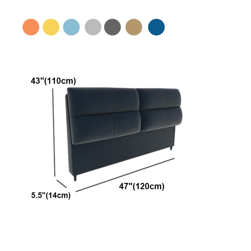 Trendy Free-standing Standard Full(54"W x 75"L)/Twin(38"W x 75"L) Panel No Distressing in Pine Tufted and Cotton thumbnail 15