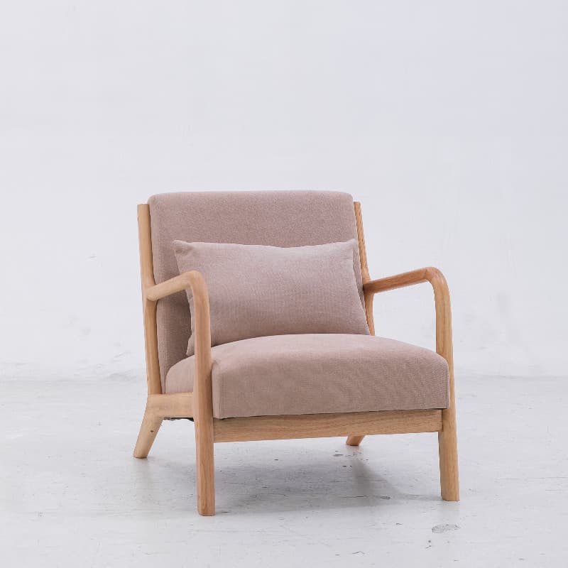 Casual Chalk/Cocoa/Azure Wood Rocking Chair Couch thumbnail 7
