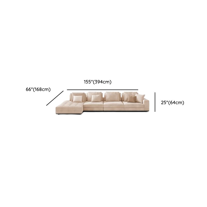 L-Shape Corner Sectional for 5 Person with Button-tufted Detail thumbnail 11