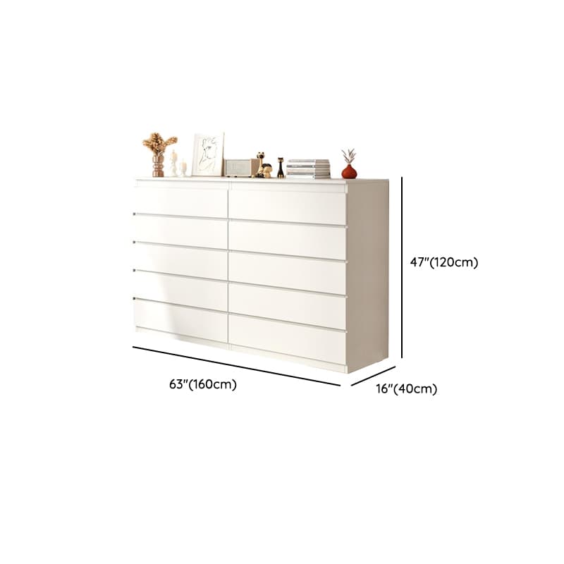 Art Deco White Bleached Wood Vertical/Horizontal Bachelor Chest with Chalk 10 Drawers/8 Drawers/4 Drawers thumbnail 17