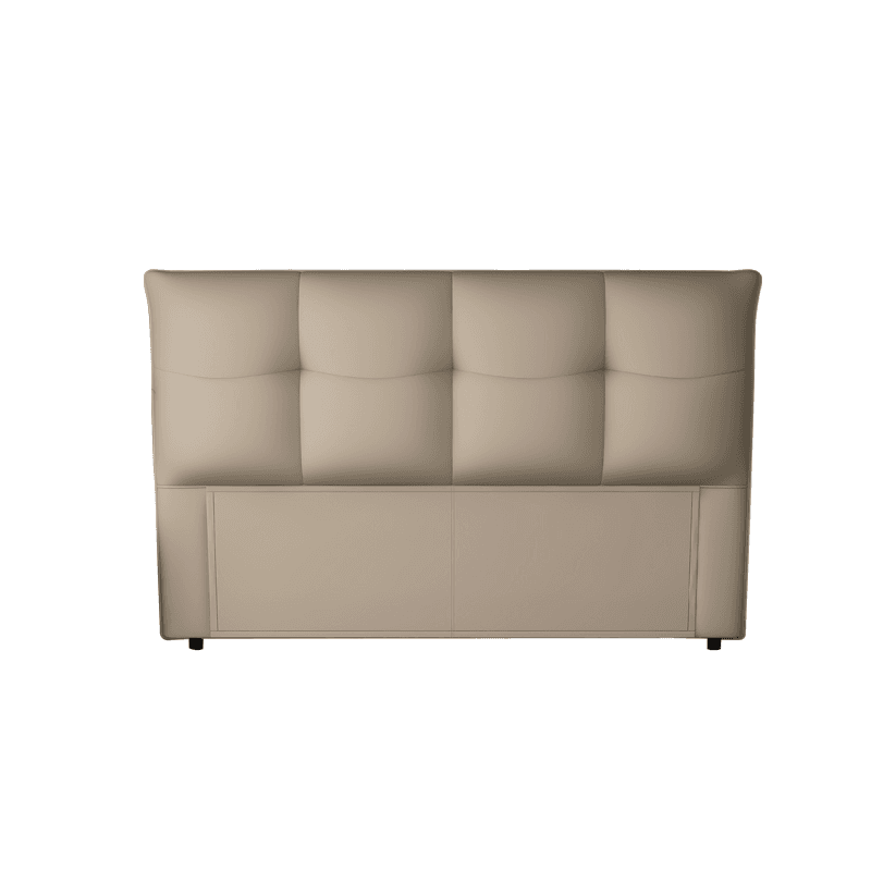 Elegant Pine Wood Full Bed with Tufted Panel Headboard, Rectangle Shape, Sponge Fill, and Standard Height Legs Included thumbnail 7