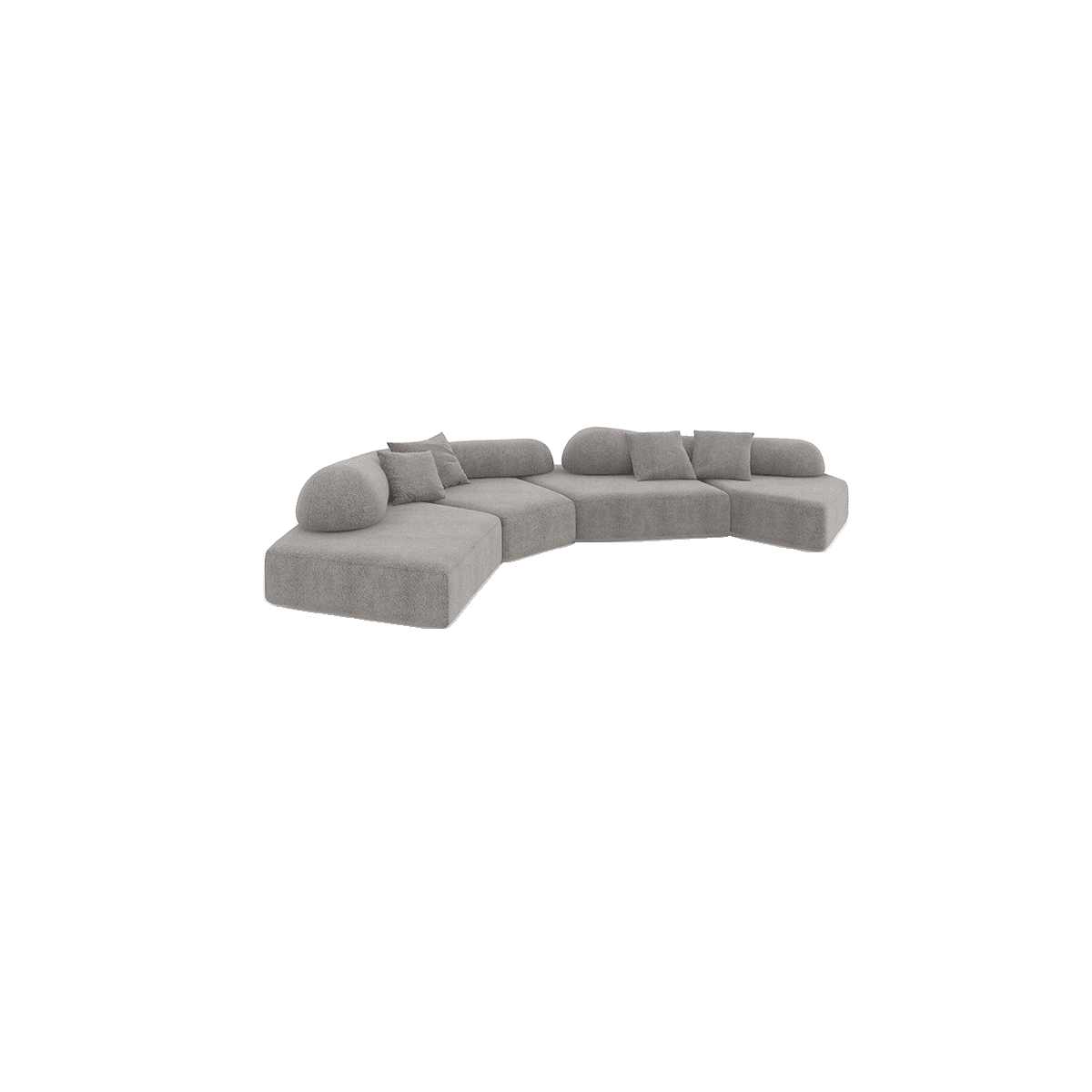 L-Shape/Straight Sofa/Corner Sectional with Left/Horizontal Orientation and Button-tufted Detail thumbnail 2