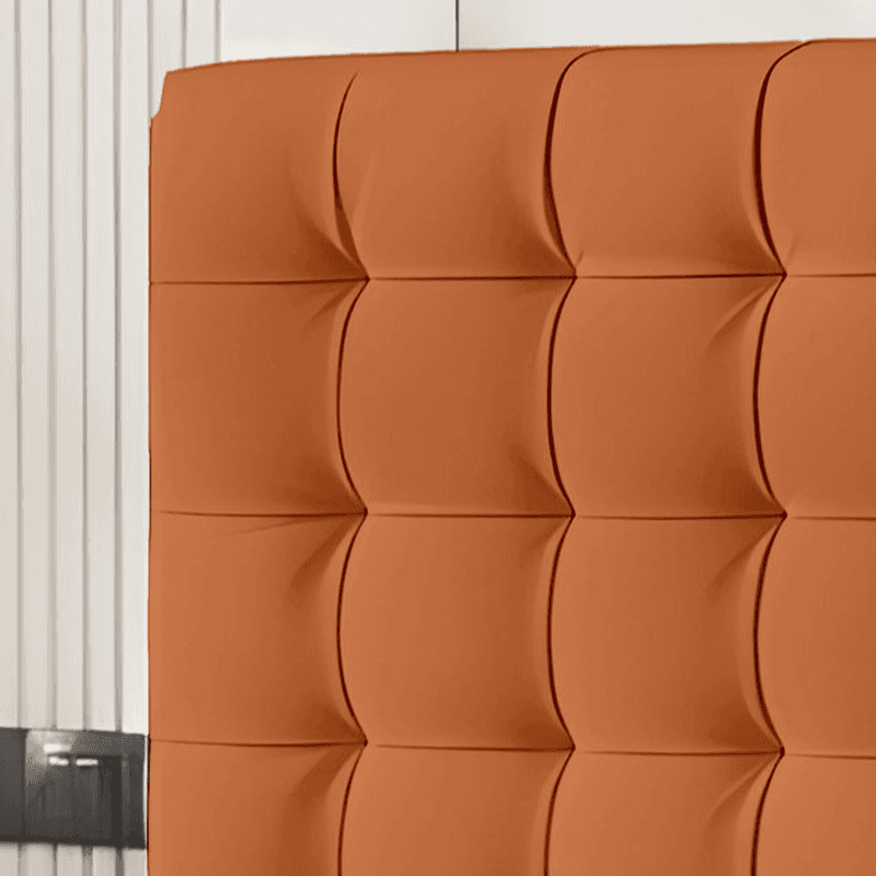 Modish No Distressing Button-tufted Panel Headboard in Rectangle Shape for King/Queen/Full Bed with Sponge Upholstery Fill and Standard Height thumbnail 13