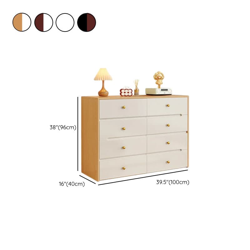Simple Reclaimed Wood Double Dresser/Bachelor Chest with 6/8/5 Drawers in Horizontal/Vertical Orientation thumbnail 20