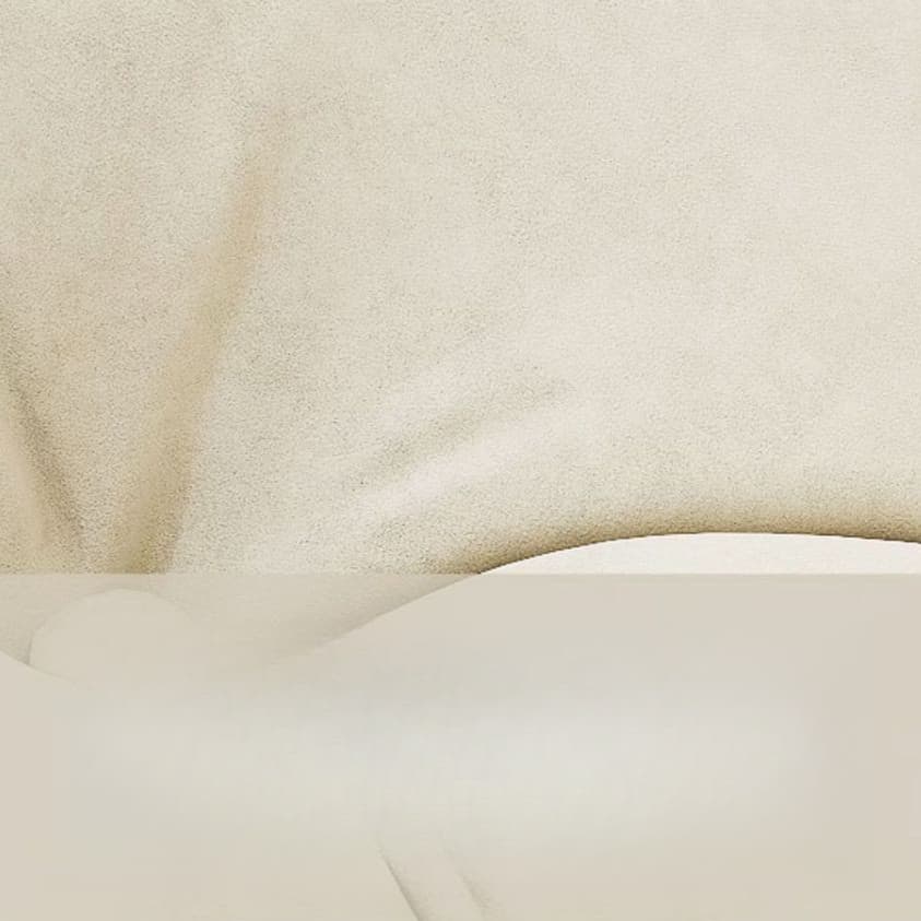 Modern Butter Color/Grey/Auburn Upholstered Padded Rocking Seat with Flared Arm, Scratch-repellent thumbnail 12