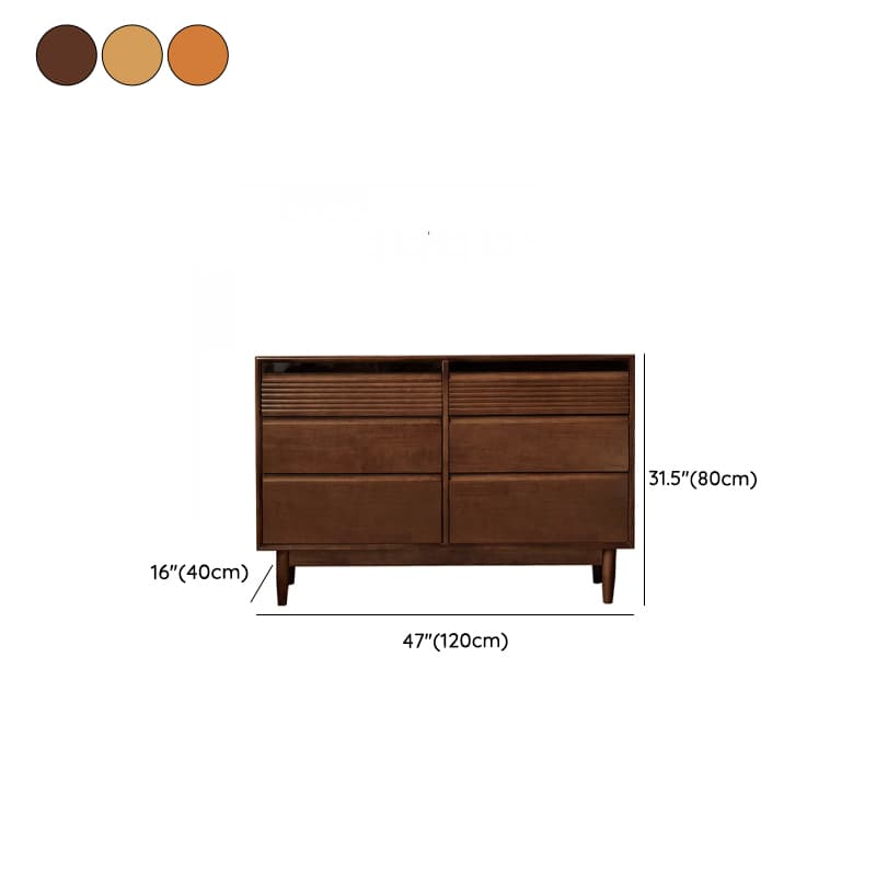 Minimalist Cube Double Dresser in Natural Wood thumbnail 35