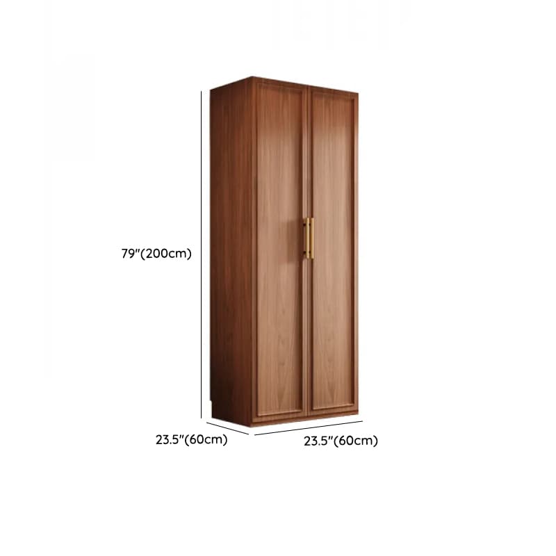 Acorn Minimalist Wooden Independent Wardrobe Closet with Soft Close Drawer, Soft Close Door, and Interior Shelves thumbnail 16