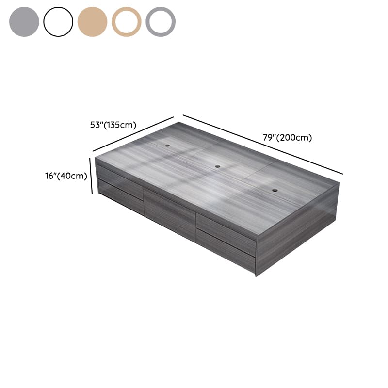 Trendy Oak Wood Tatami Bed Perfect for Living Room Use thumbnail 13
