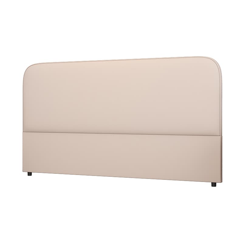 Modish No Distressing Timber Panel Headboard with Arched Shape for King/Queen/Full Bed, Featuring Sponge Fill and Standard Height thumbnail 6