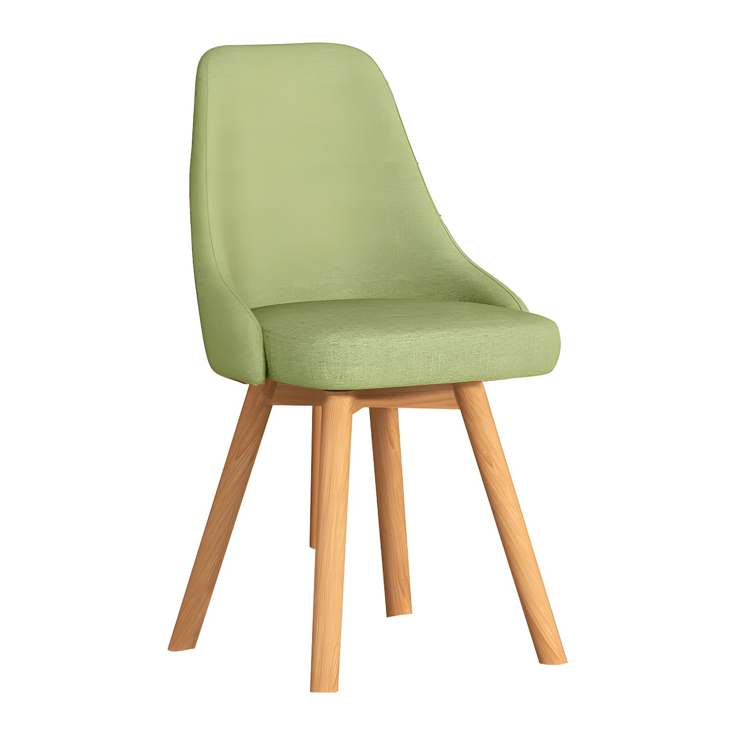 Solid Wood Dining Chair Modern Style Swivel Side Chair for Dining Room thumbnail 6