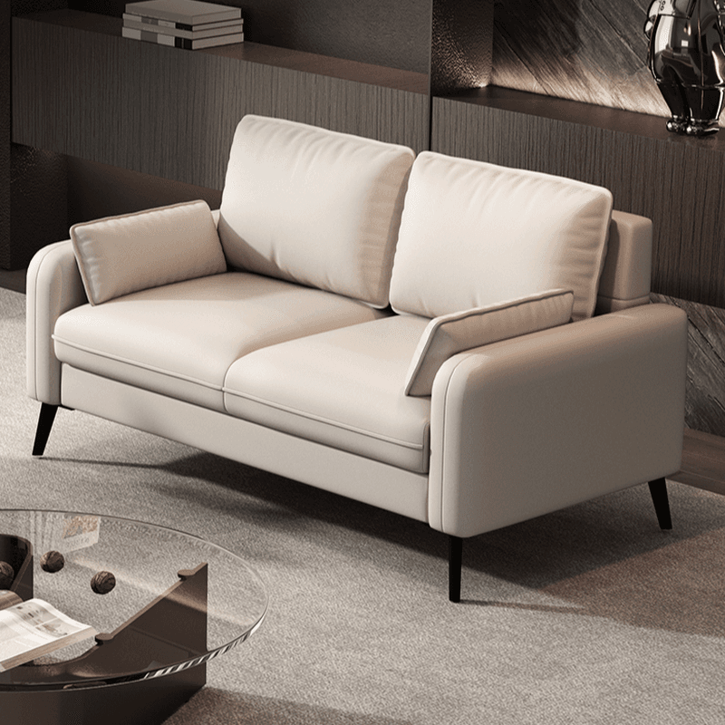 Tear Resistant Loveseat in Gray/Navy Blue/Amber Color with Arm thumbnail 7