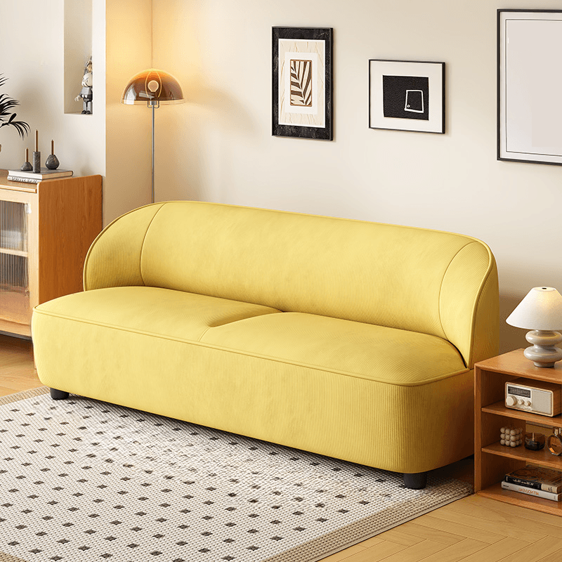 Modish Solid Color Scratch-durable Standard Sofa in Rose/Light Green/Tangerine Color for 2/4 Person/for 3 thumbnail 17