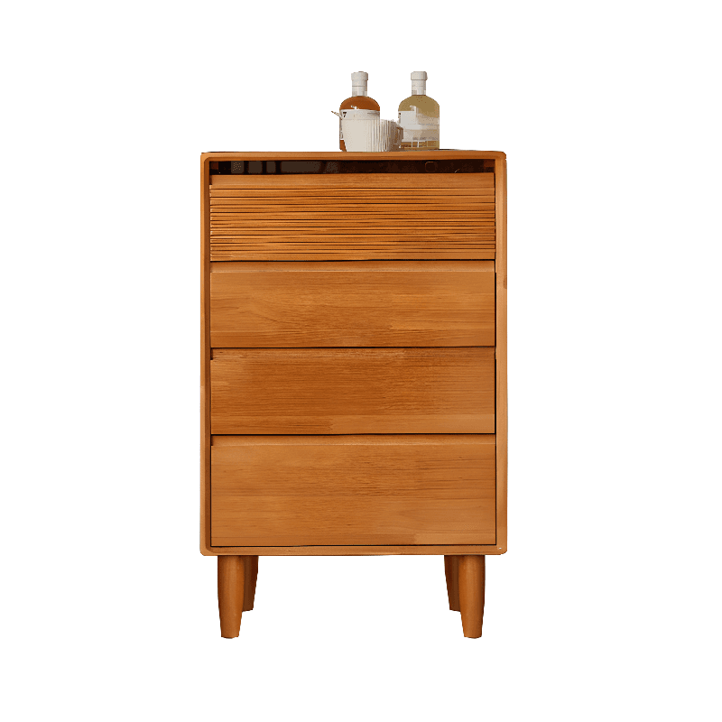 Minimalist Cube Double Dresser in Natural Wood thumbnail 19