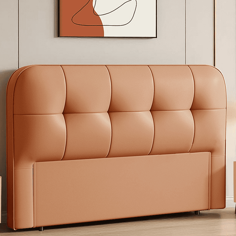 Simplistic Style Panel Headboard with No Distressing, Piled Tufted Rectangular Shape for King/Queen/Full Bed, Featuring Sponge Upholstery Fill and Standard Height thumbnail 6