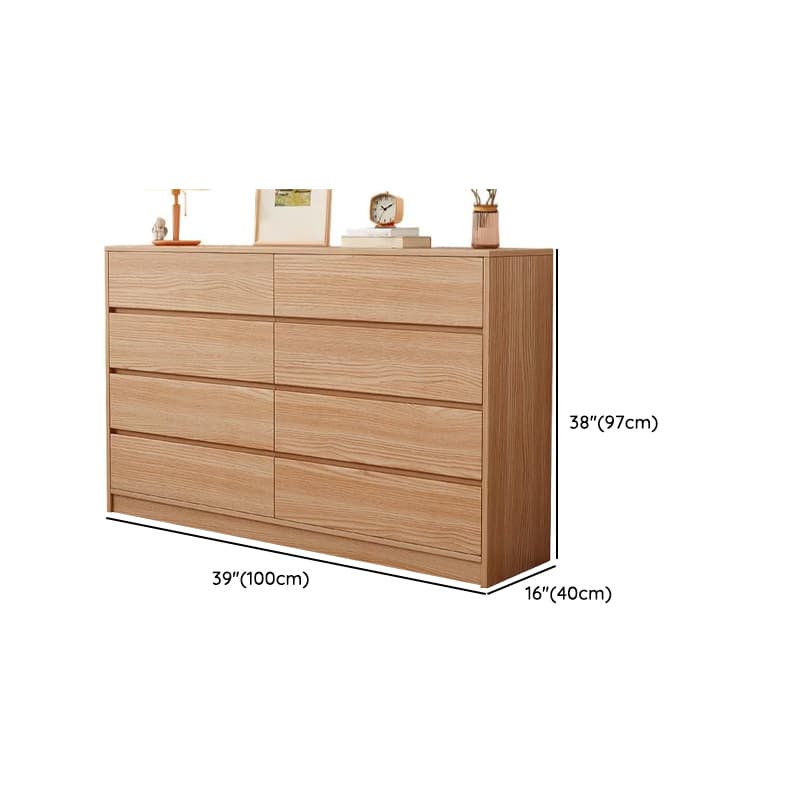 Natural Simple Cube for Parlor Console Dresser/Bachelor Chest/Lingerie Chest thumbnail 15