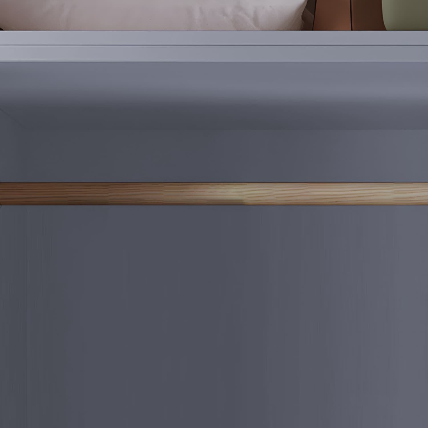 Bedroom Soft Close Doors Armoire Modern Style Wooden Wardrobe Cabinet thumbnail 3
