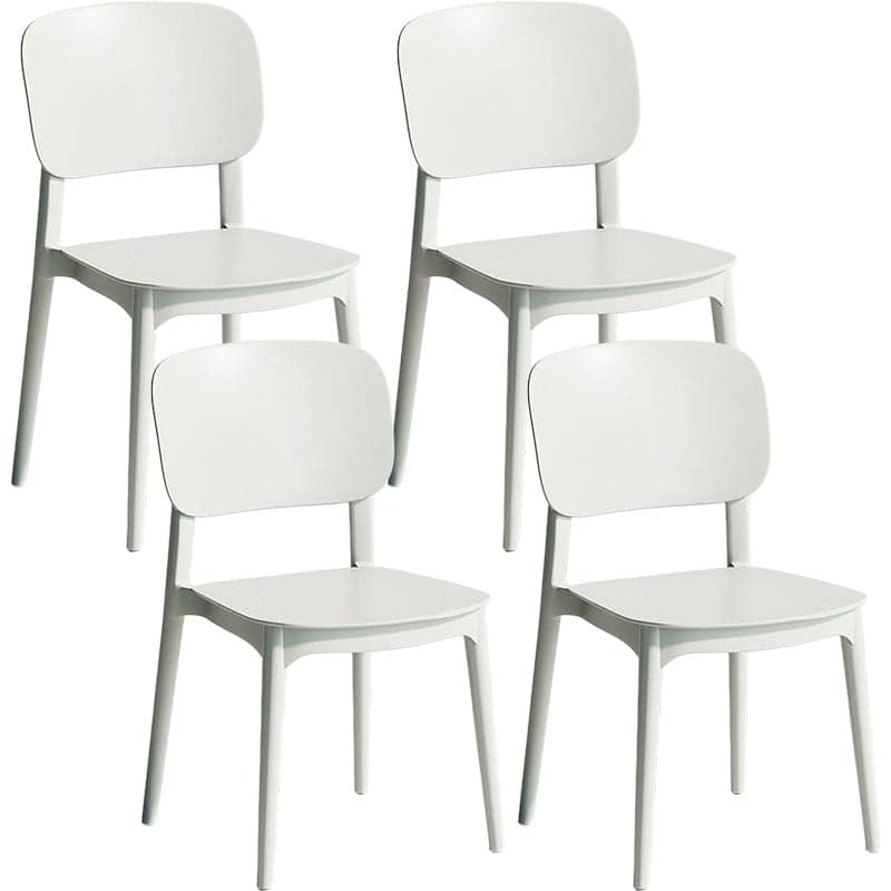 Scandinavian Style Stackable Kitchen&Dining Chair, Plastic and Non-Upholstered thumbnail 8