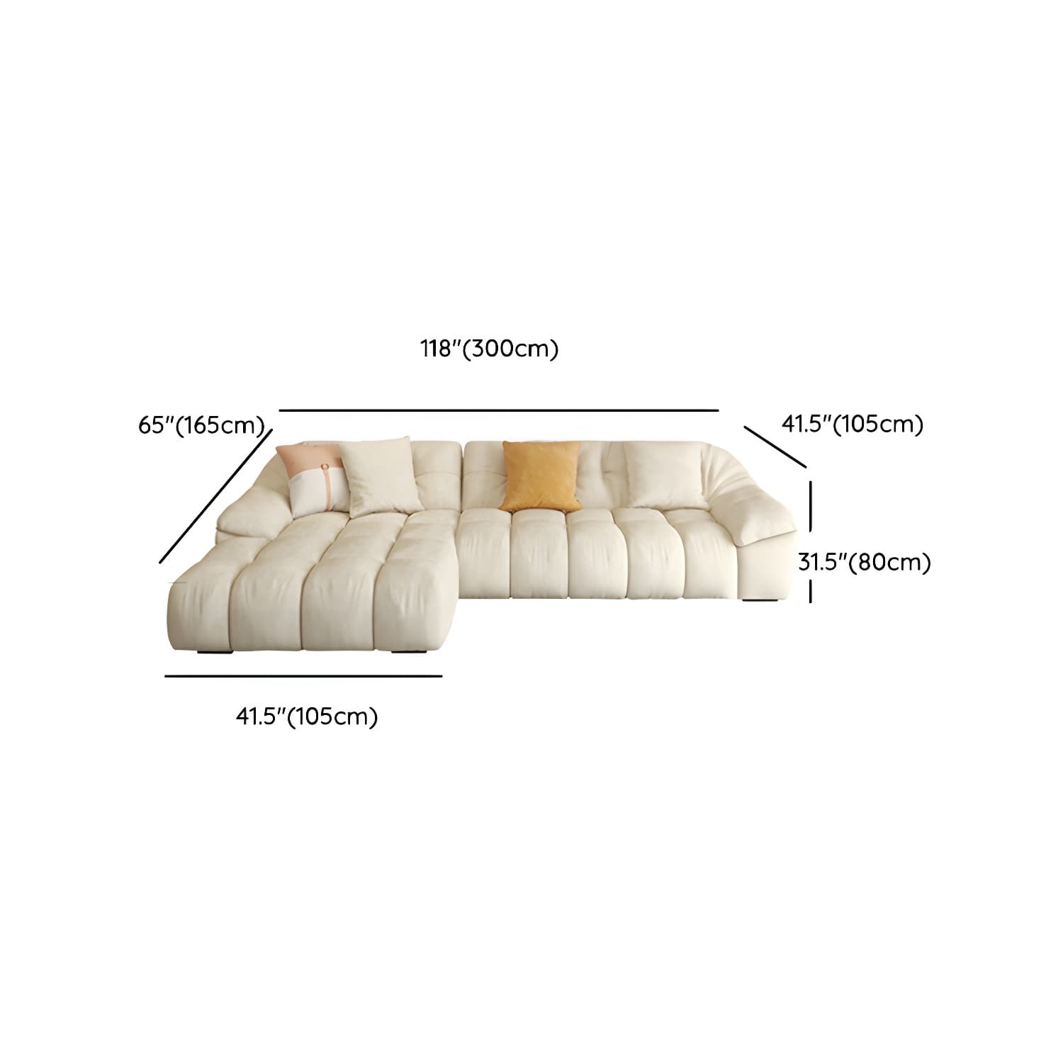 Comfortable Polyester Blend Showcase Sectional Sofa for Contemporary Home Decor thumbnail 19