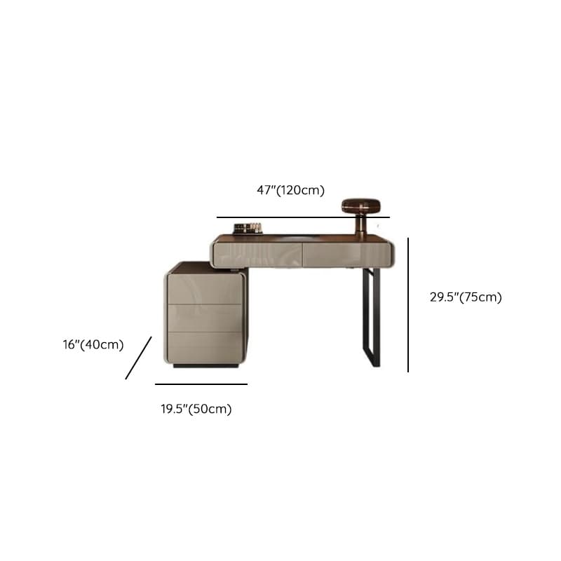 Multi-Purpose Vanity Set with Lighting, Scalable Telescopic Design, Push-Pull 2-in-1 Vanity, Adjustable Touch and Brightness thumbnail 9