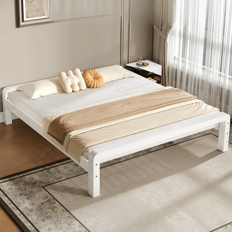 Solid Color Platform Bed with Steel Frame for Living Room thumbnail 4