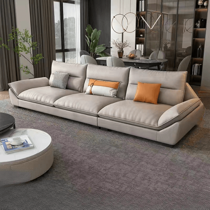Functional L-Shape/Straight Sofa Couch/Sofa Recliner for Parlor with Reversible/Horizontal Orientation and Concealed Support thumbnail 14