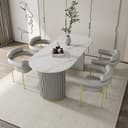 Table Base Color Grey/Gold